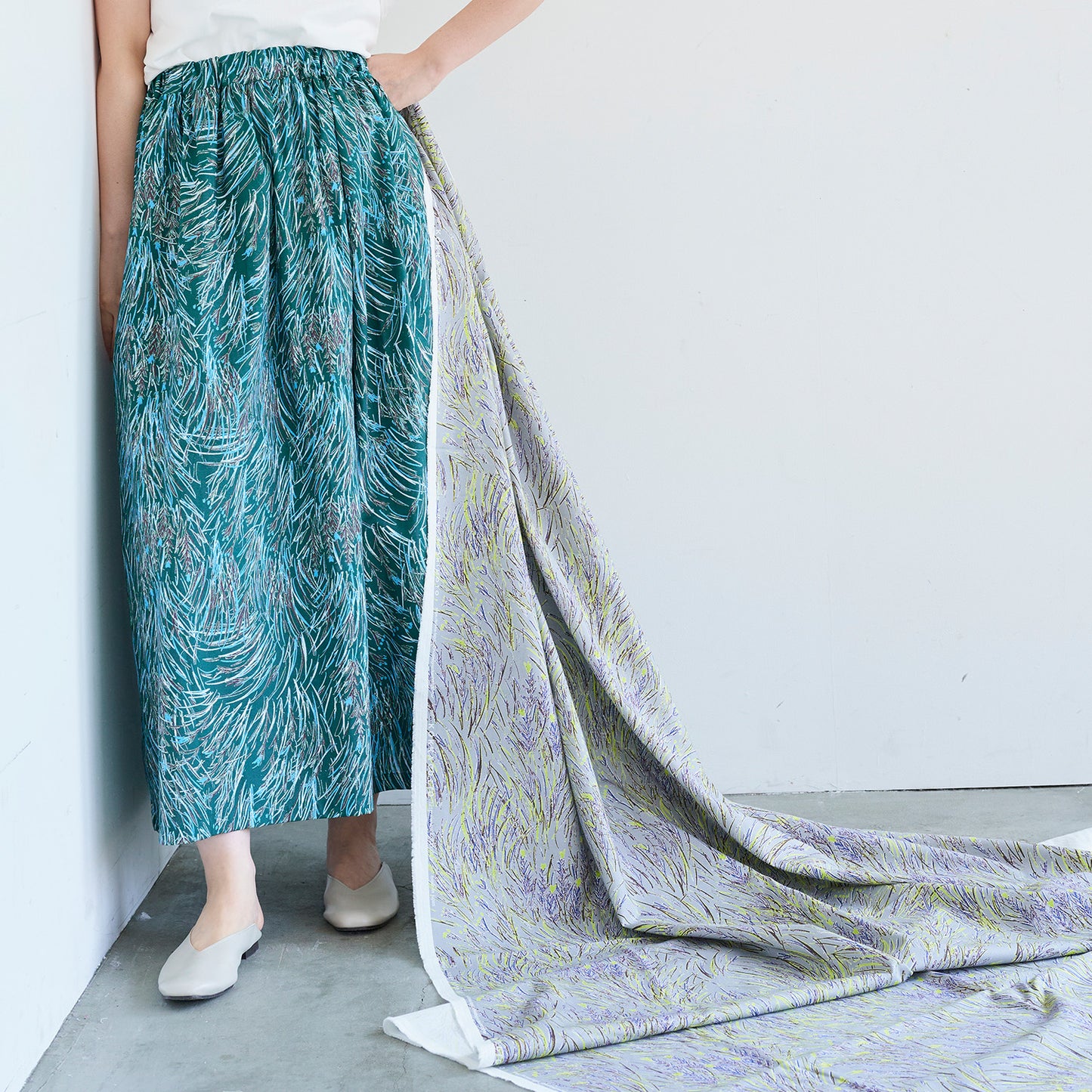 [Preorder] Keshiki Harappa Cotton Linen Sheeting EKX-4820-1