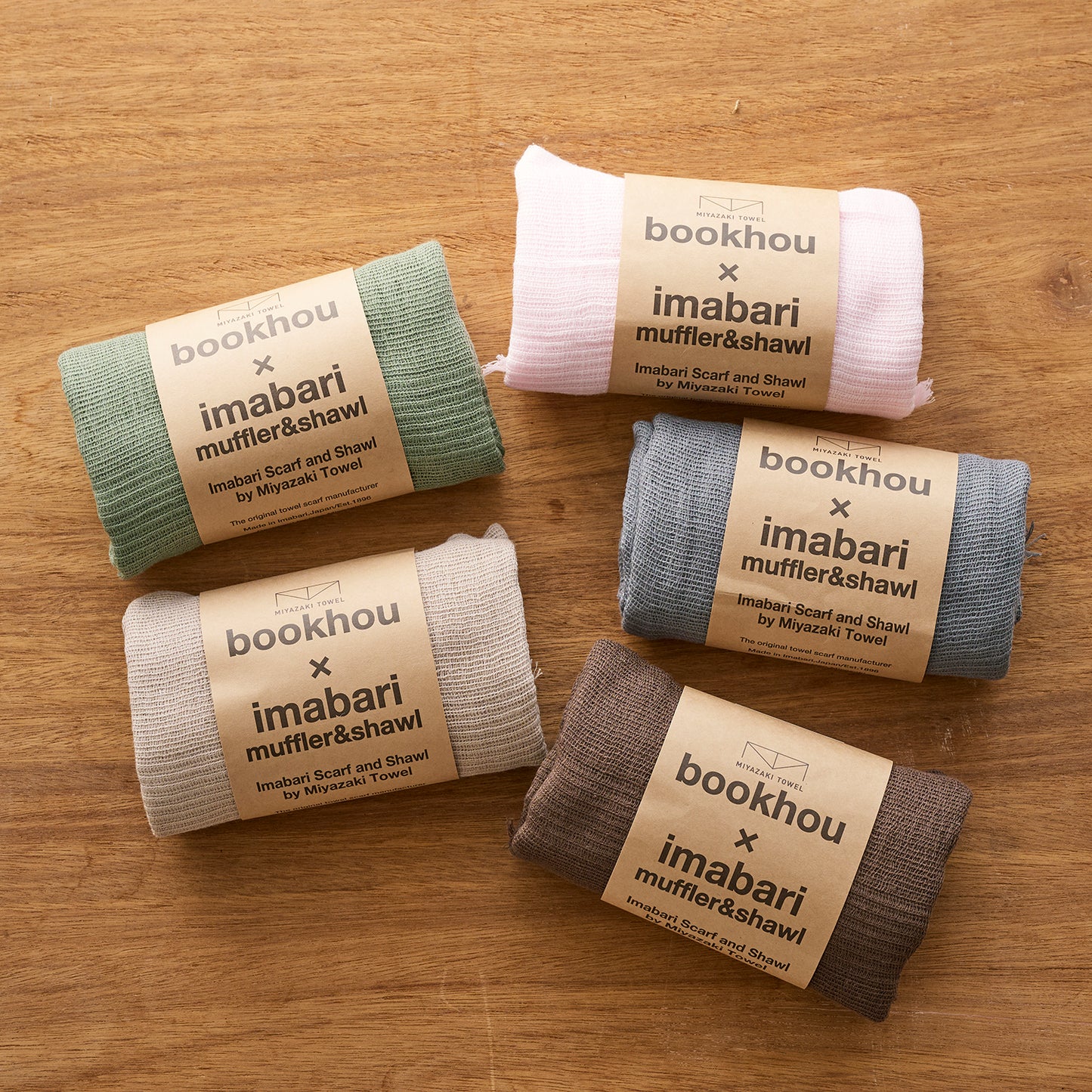 [Product] bookhou Imabari Muffler Towel - Season