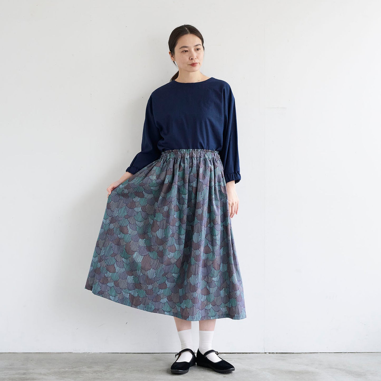 [Preorder Period: 12th March 2026] Pathway by Bookhou - Scallops Cotton Linen Sheeting EKX-1440-3