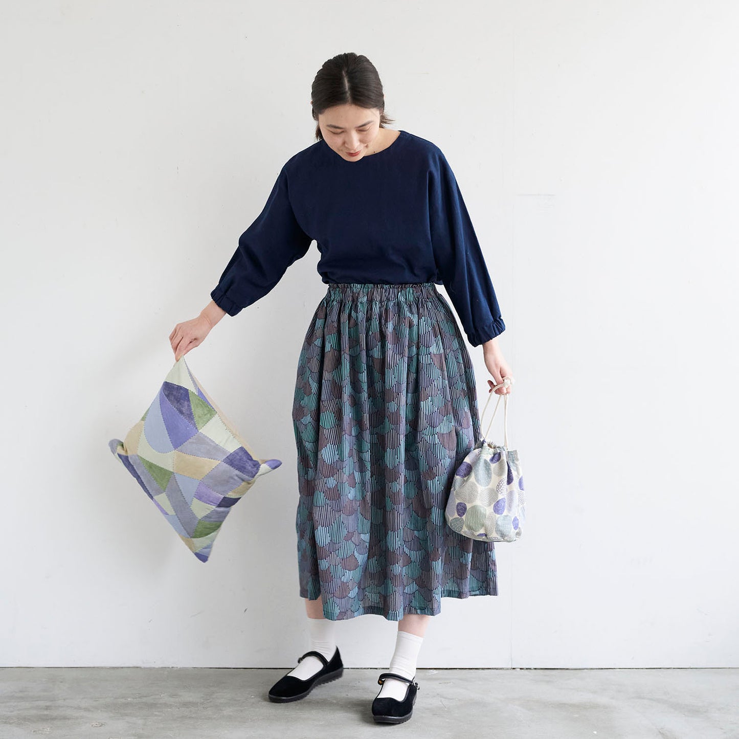 [Preorder Period: 12th March 2026] Pathway by Bookhou - Scallops Cotton Linen Sheeting EKX-1440-3