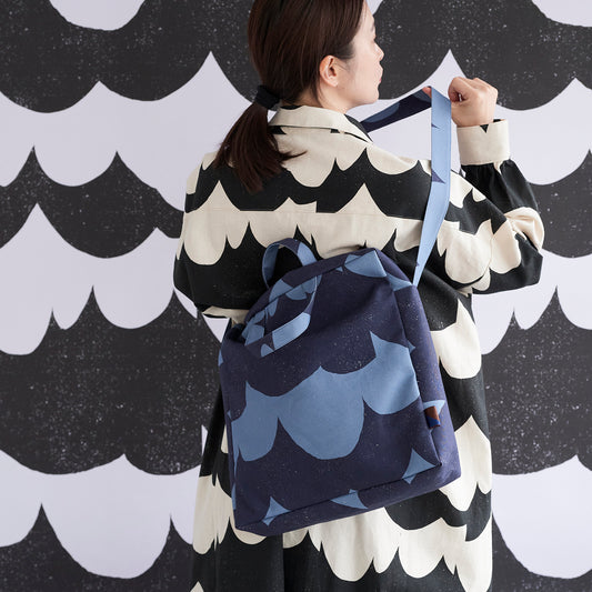 [Preorder Period: 23th June 2026] Echino Framework Cotton Linen Canvas - Wave EKX-98180-81