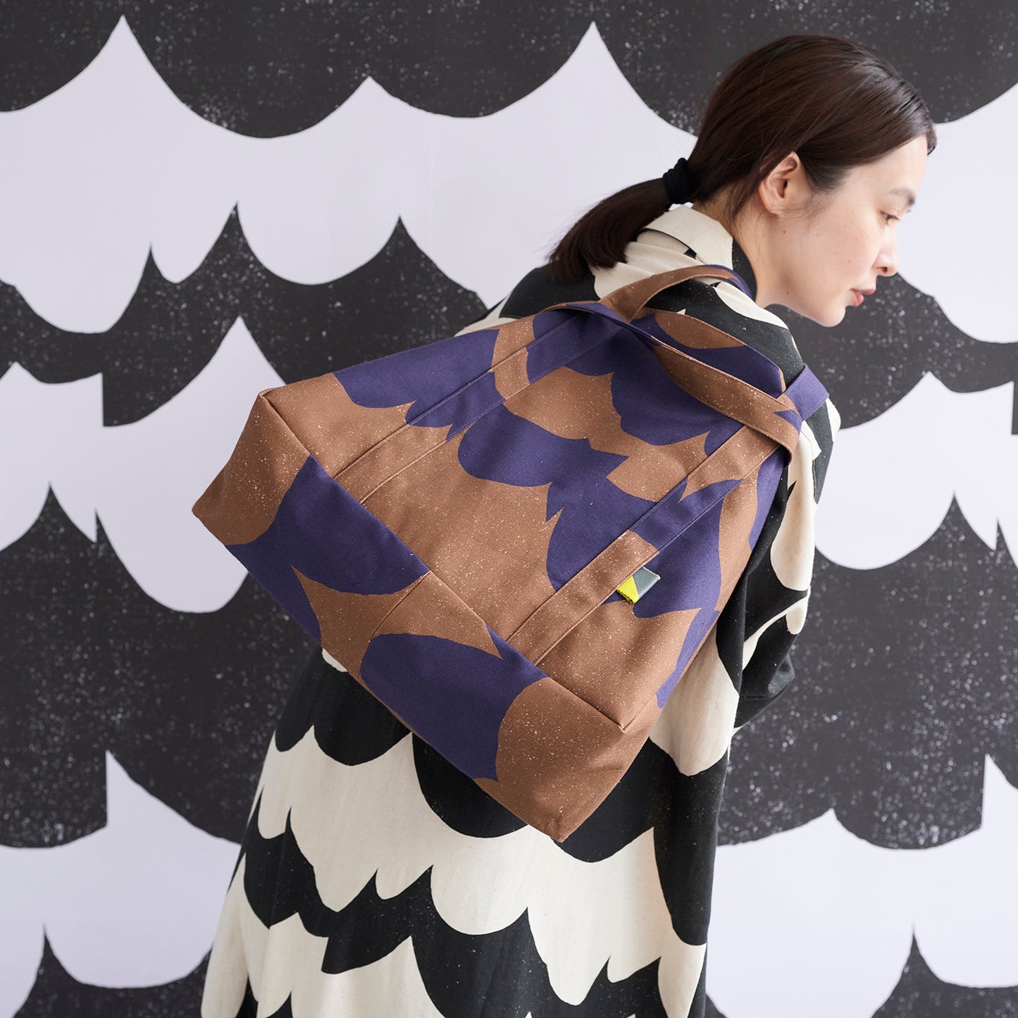 [Preorder Period: 23th June 2026] Echino Framework Cotton Linen Canvas - Wave EKX-98180-81