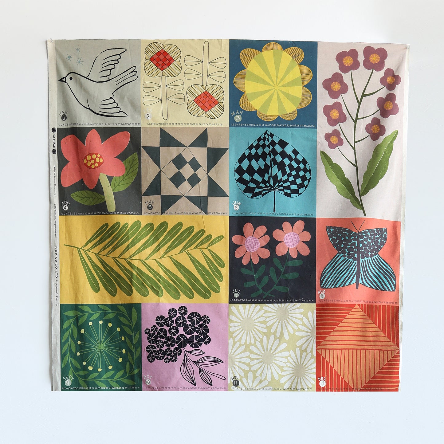[Preorder Period: 30th June 2026] Bookhou 2027 Fabric Calendar EKX-1450-1