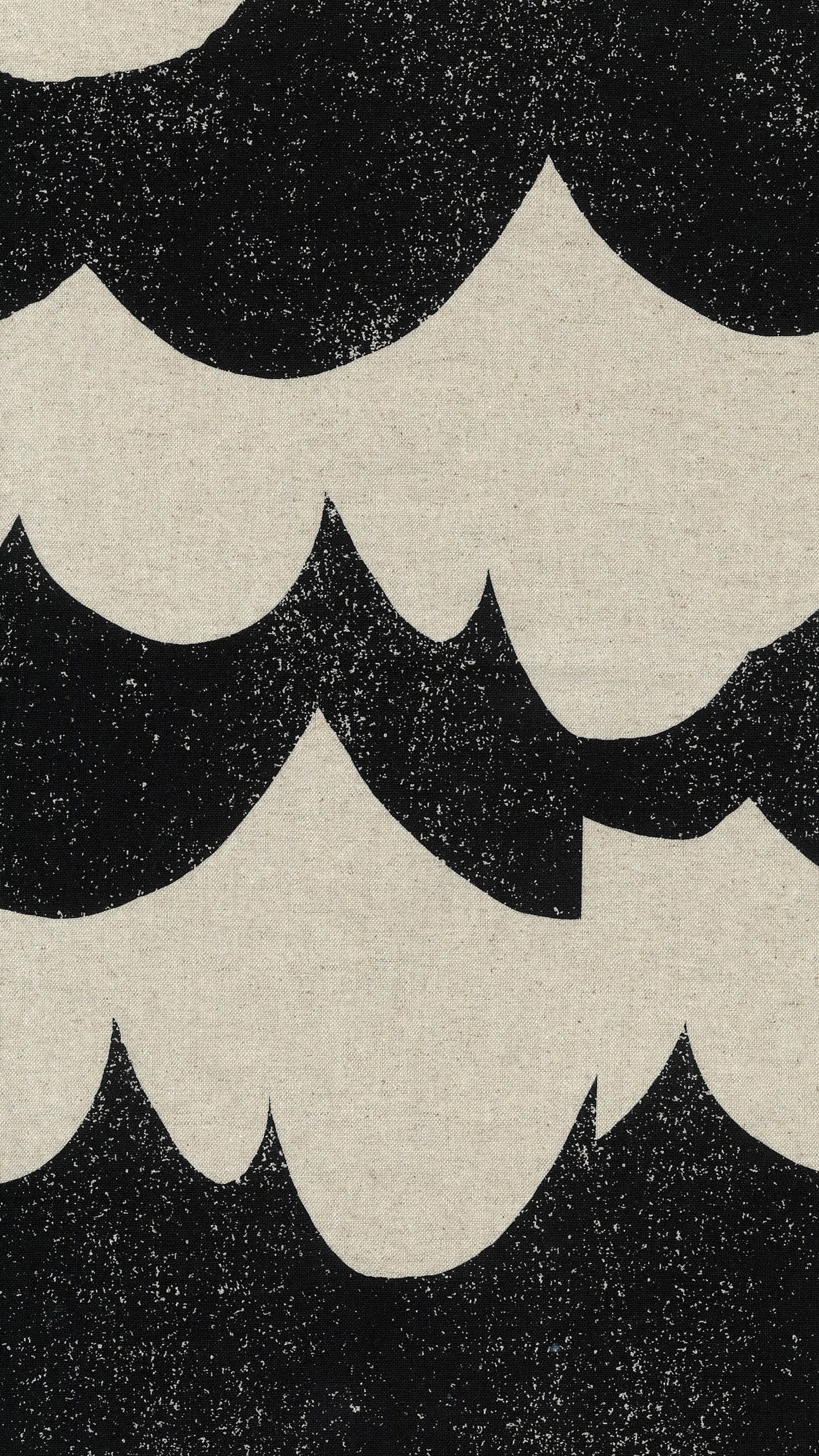 [Preorder Period: 23th June 2026] Echino Framework Cotton Linen Canvas - Wave EKX-98180-81