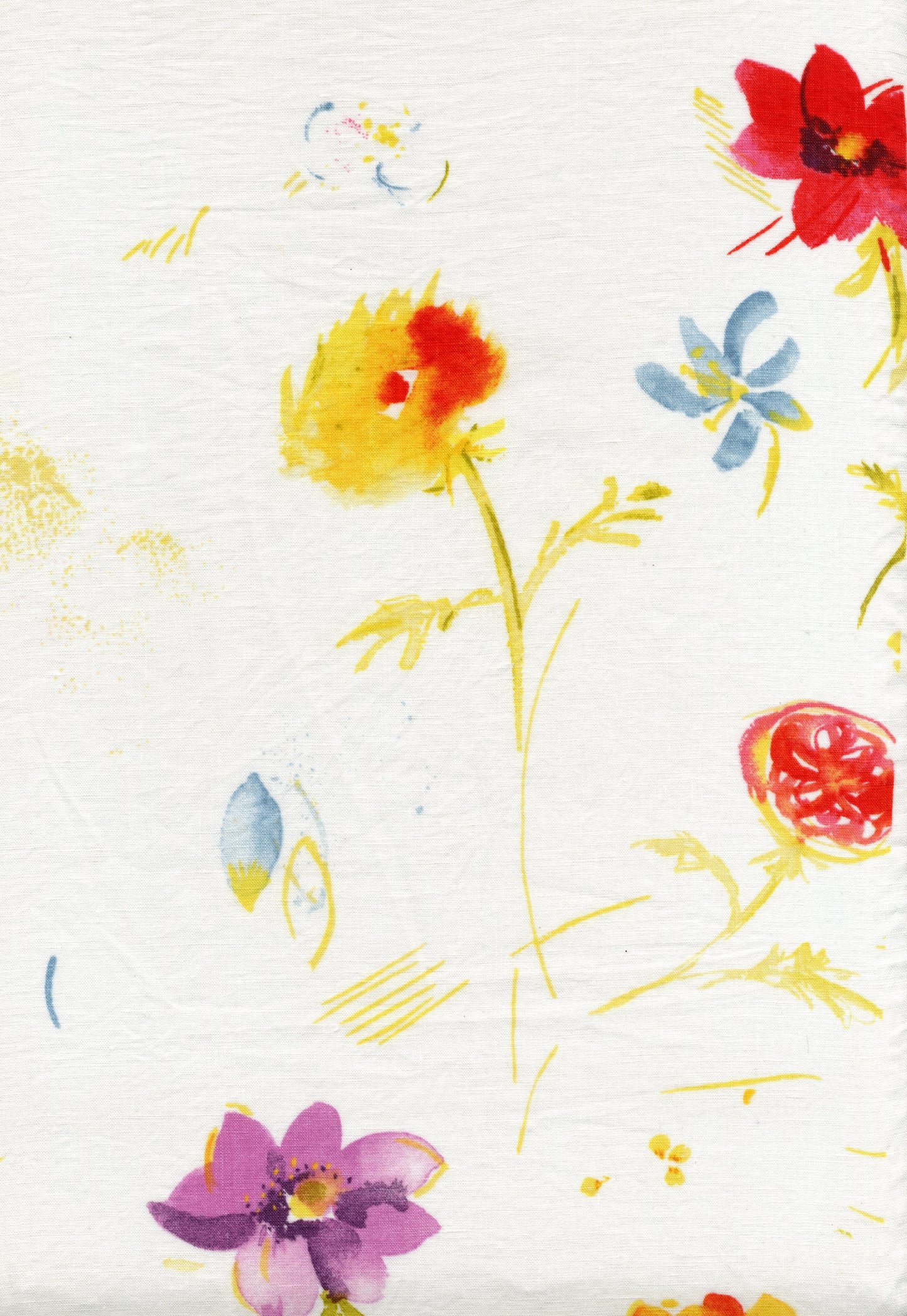 [Preorder] nani IRO Hana no toki niwa Linen Sheeting EGX-11441-1