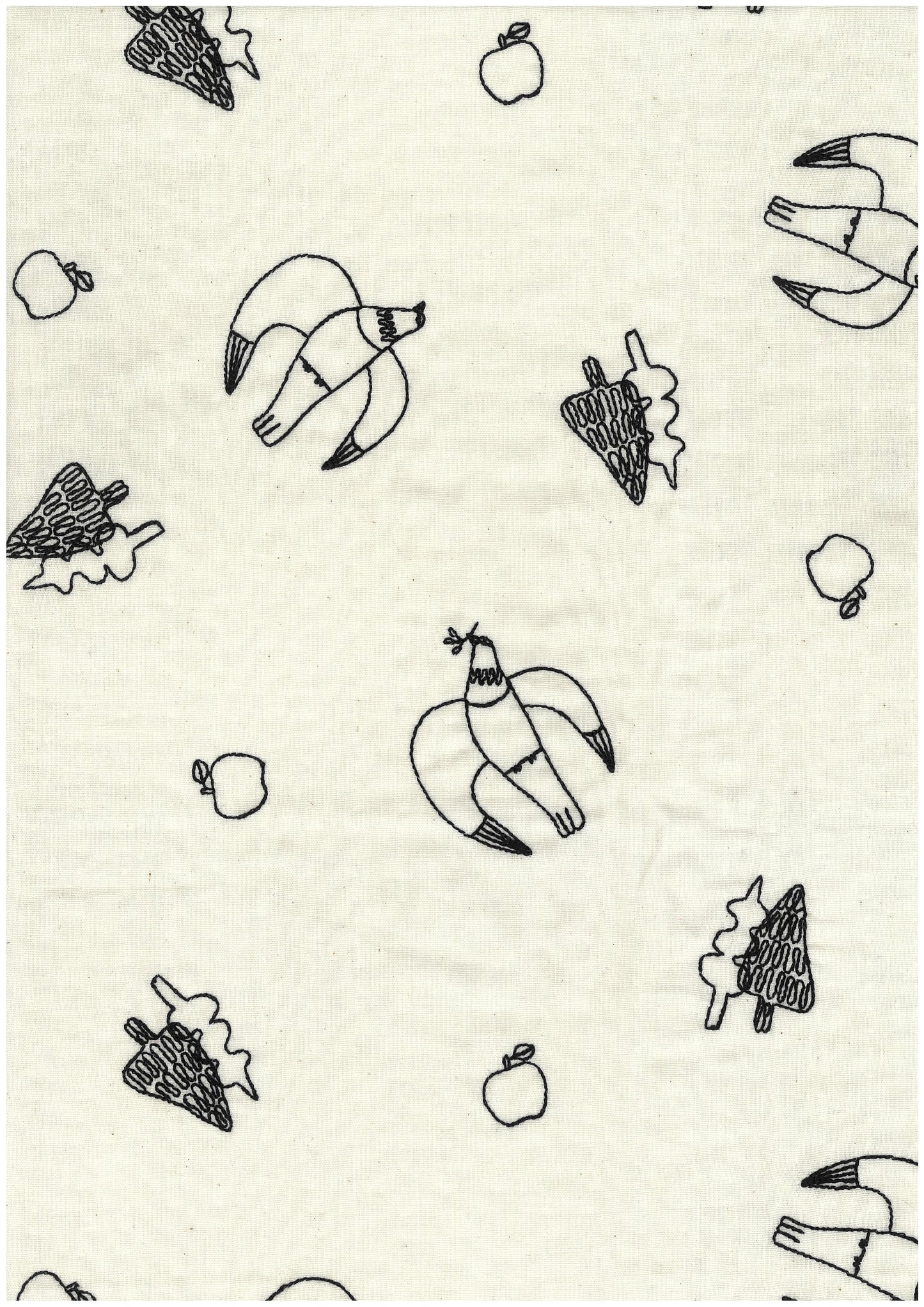 [Preorder Period: 13th Feb 2026] +HAyU Doves Embroidered Double Gauze EGX-7718-2