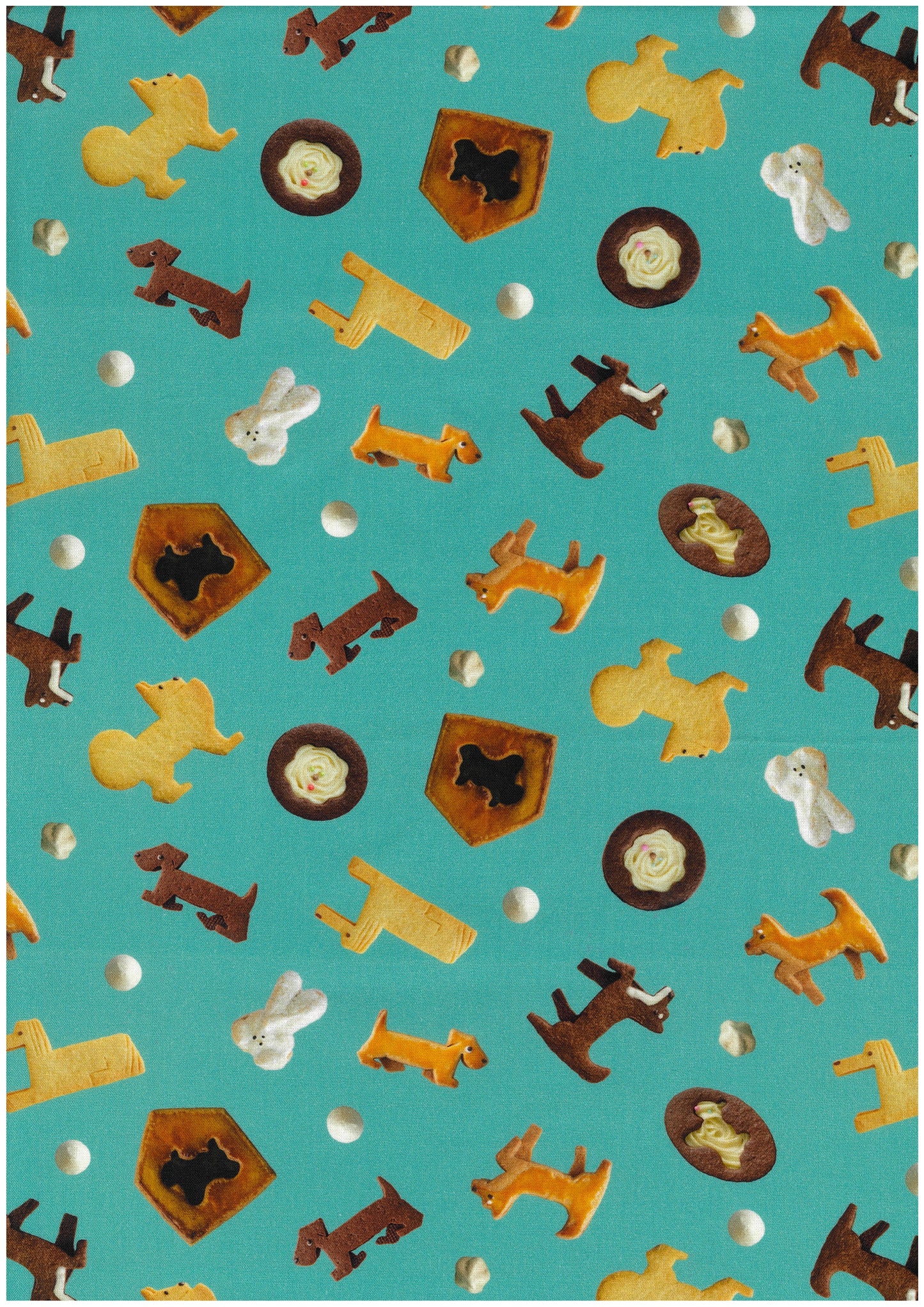 [Preorder Period: 23th June 2026] Maison Terrier Cotton Sheeting - assortment of cookies EGX-9600-4