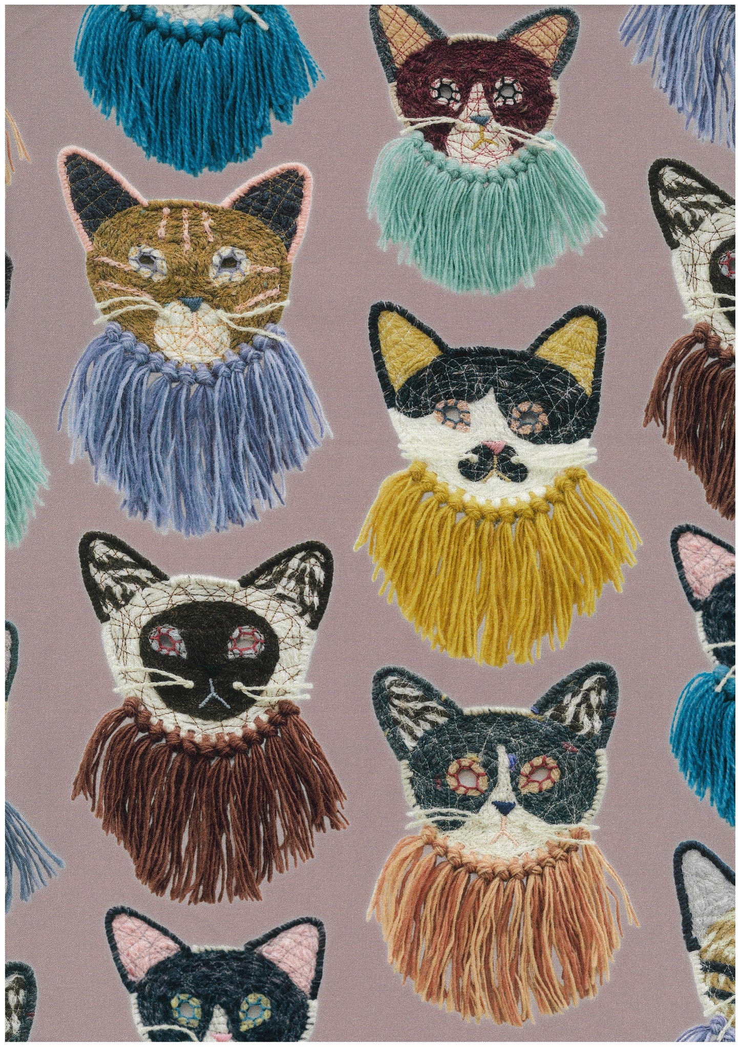 [Preorder Period: 13th Feb 2026] Kari Ishikawa "we are cats" Cotton Sheeting EGX-9900-1