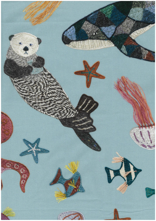 [Preorder Period: 13th Feb 2026] Kari Ishikawa "in the sea" Cotton Sheeting EGX-9900-2