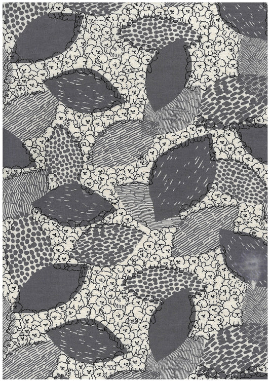 [Preorder] Marble SUD Bichon Frise Cotton Linen Sheeting EGX-8502-1