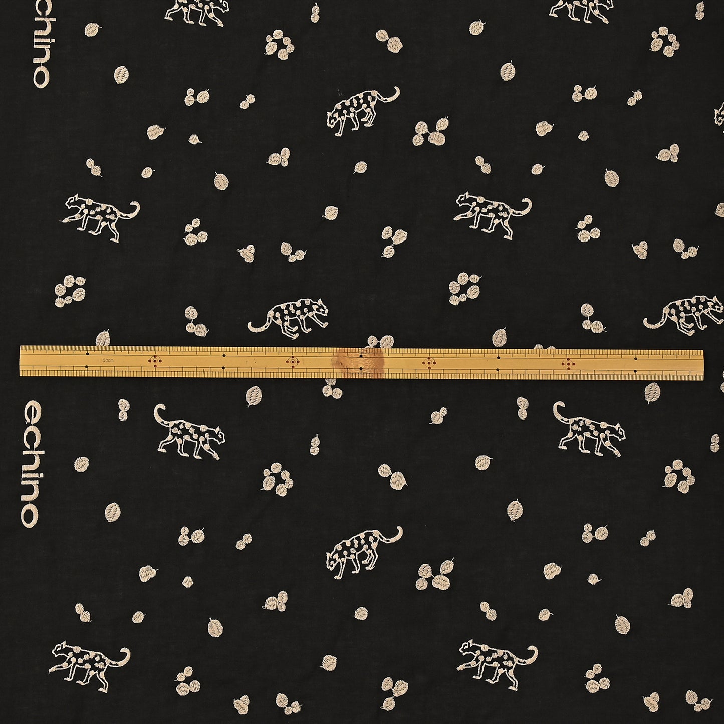 echino Leopard Cotton Linen Sheeting EKX-98020-22