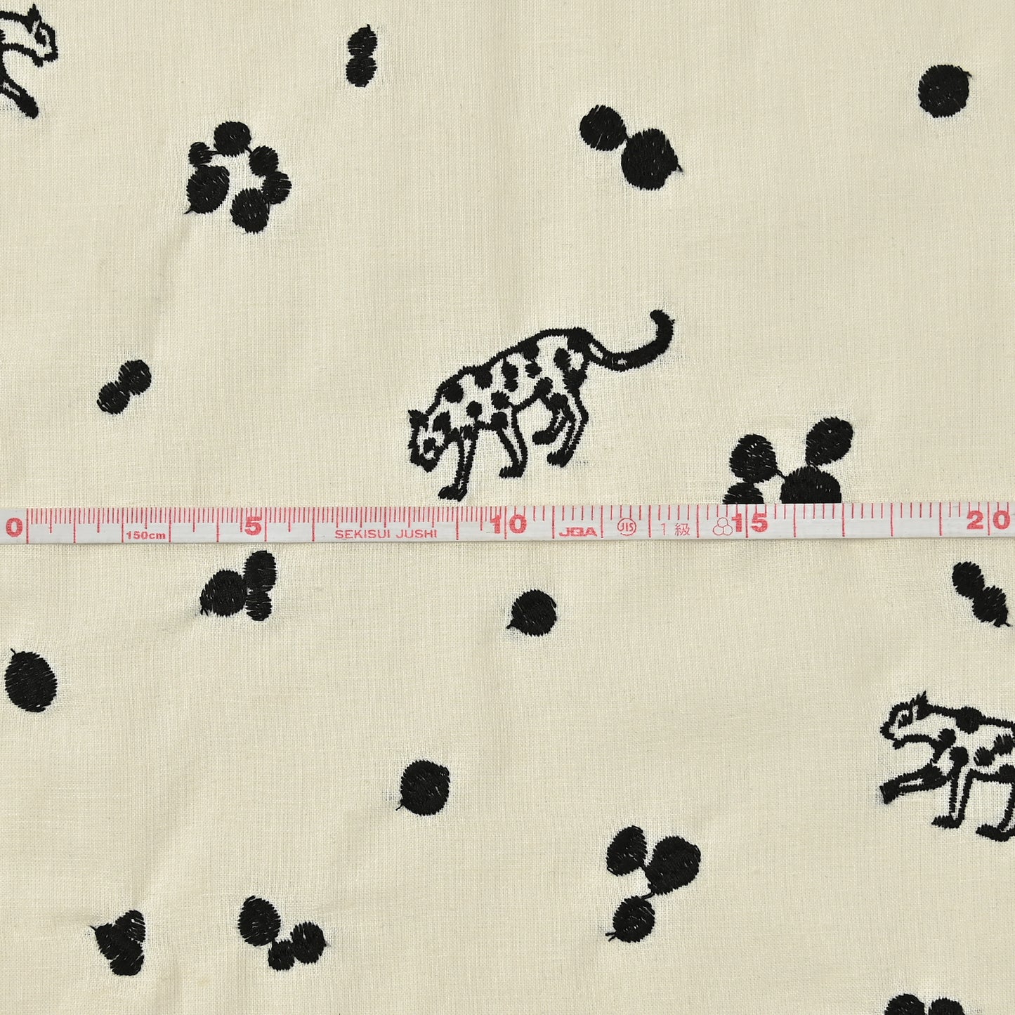 echino Leopard Cotton Linen Sheeting EKX-98020-22