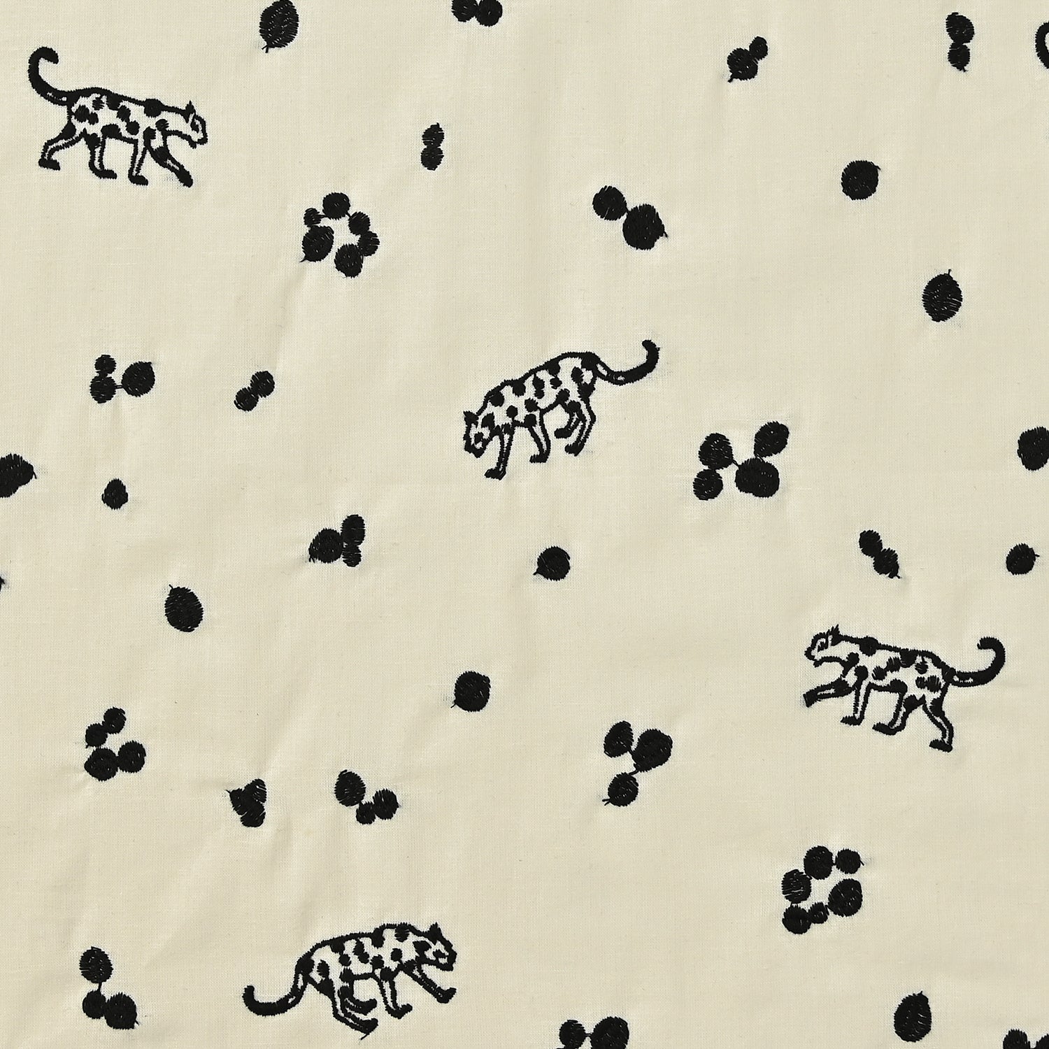 echino Leopard Cotton Linen Sheeting EKX-98020-22