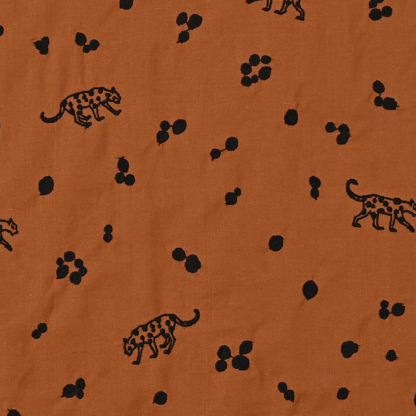 echino Leopard Cotton Linen Sheeting EKX-98020-22