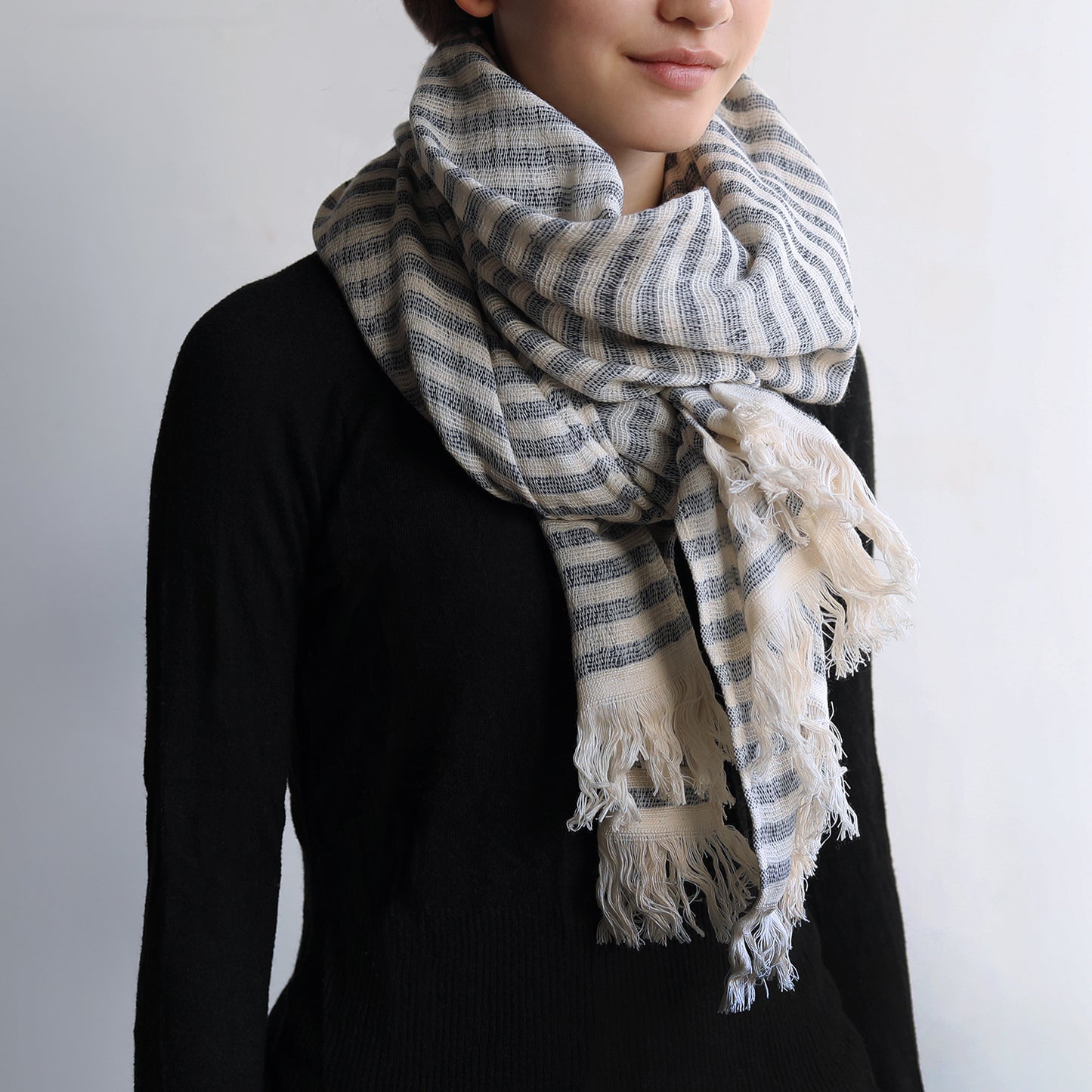 [Product] bookhou Imabari Muffler Shawl - Shima