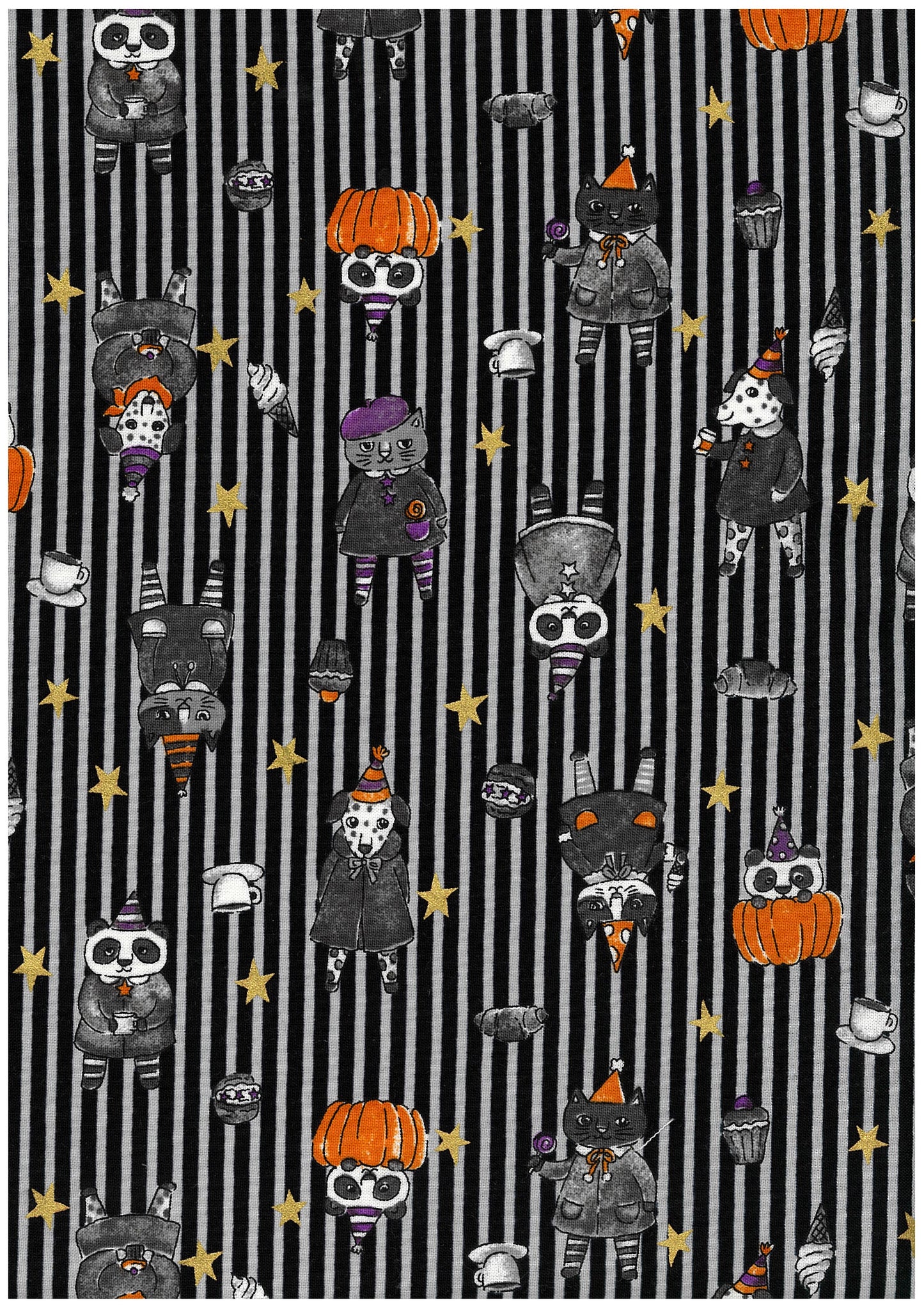 Monotone Sweets Halloween Party Oxford YGA-76020-1