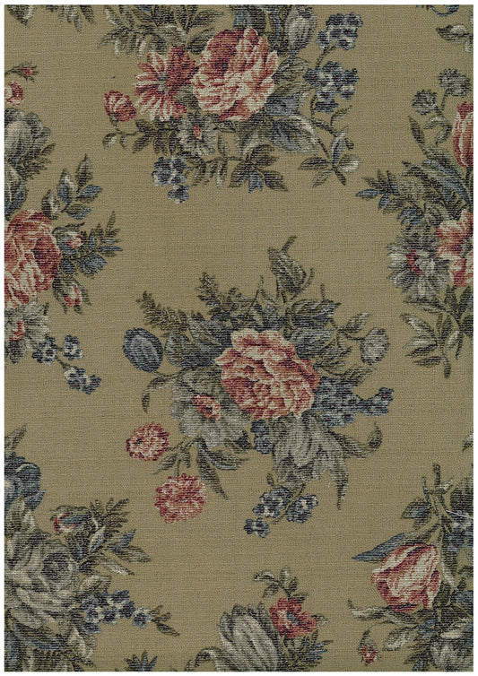 Floral Cotton Dobby Cloth YGA-86000-1