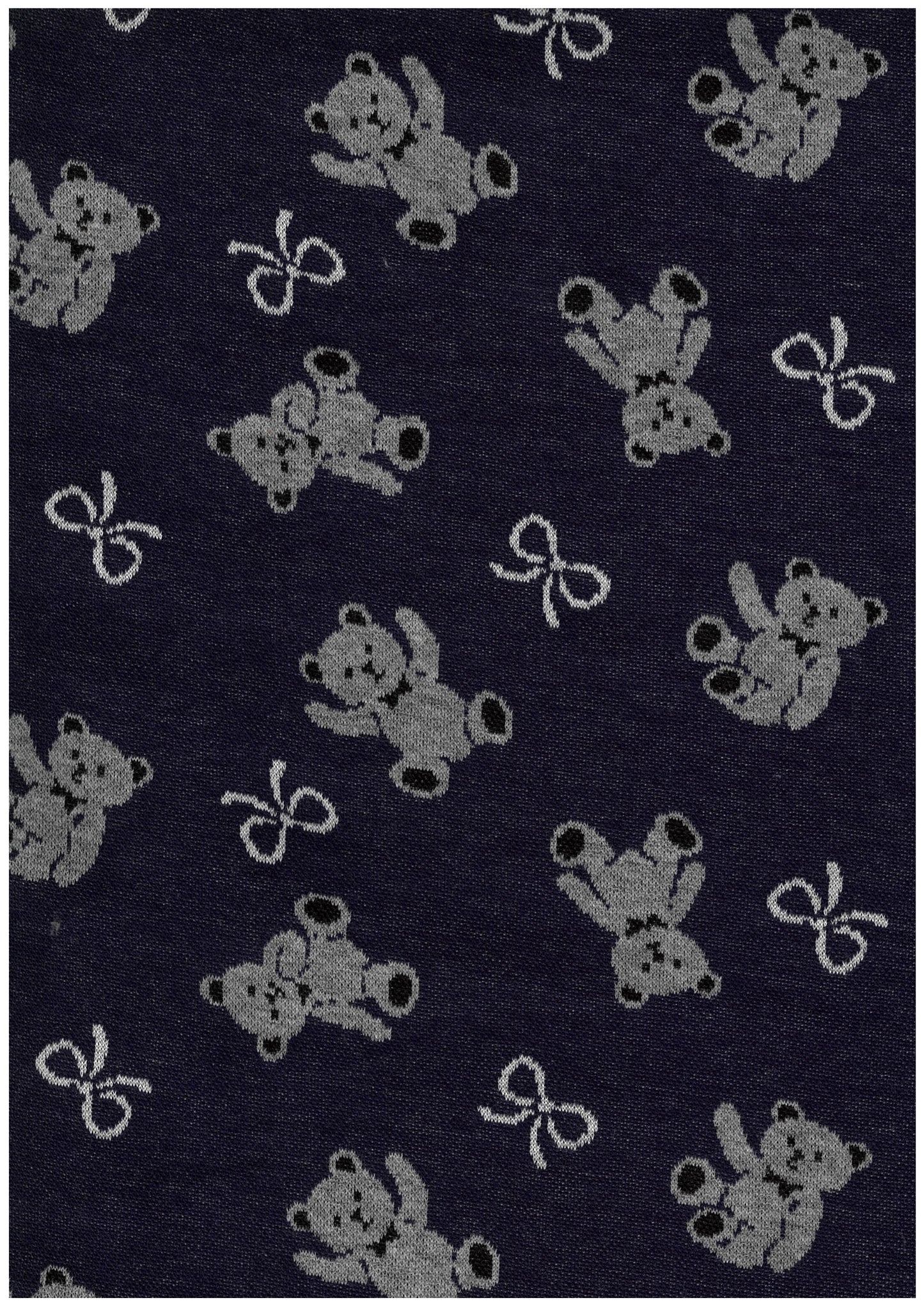 Teddy Bear 100% Cotton Knit Jacquard YGA-86070-2