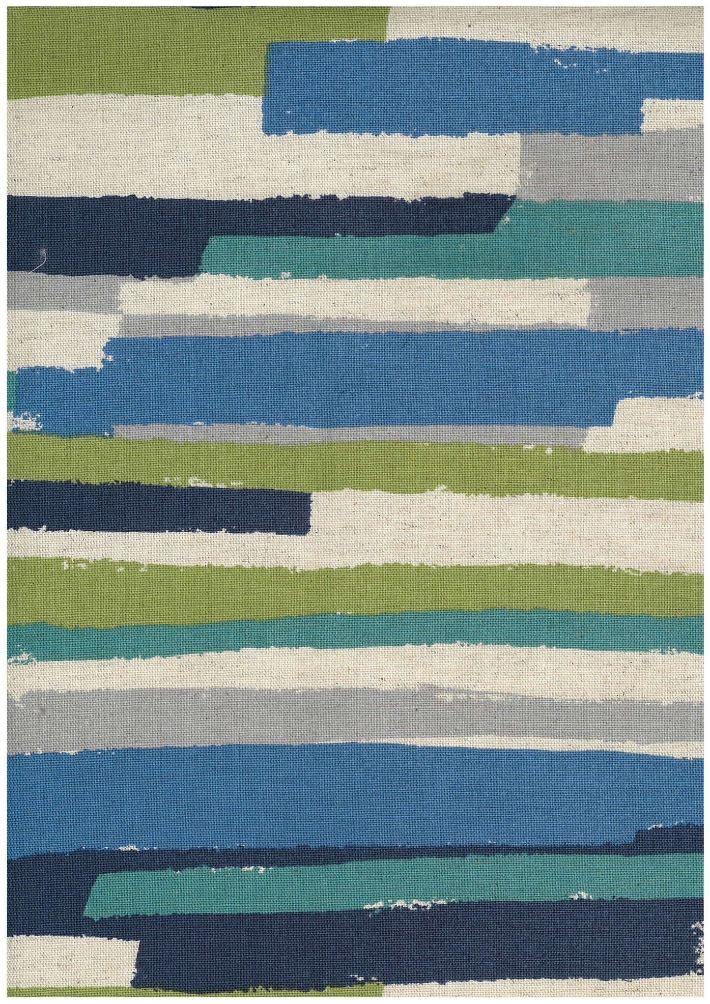 Art Genome Stripes Cotton Linen Blend Canvas YGA-89010-1