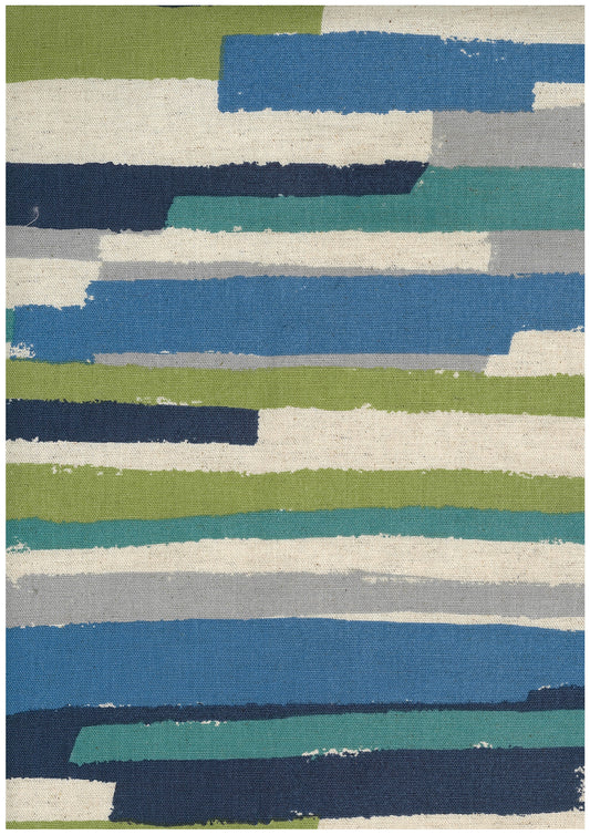 Art Genome Stripes Cotton Linen Blend Canvas YGA-89010-1