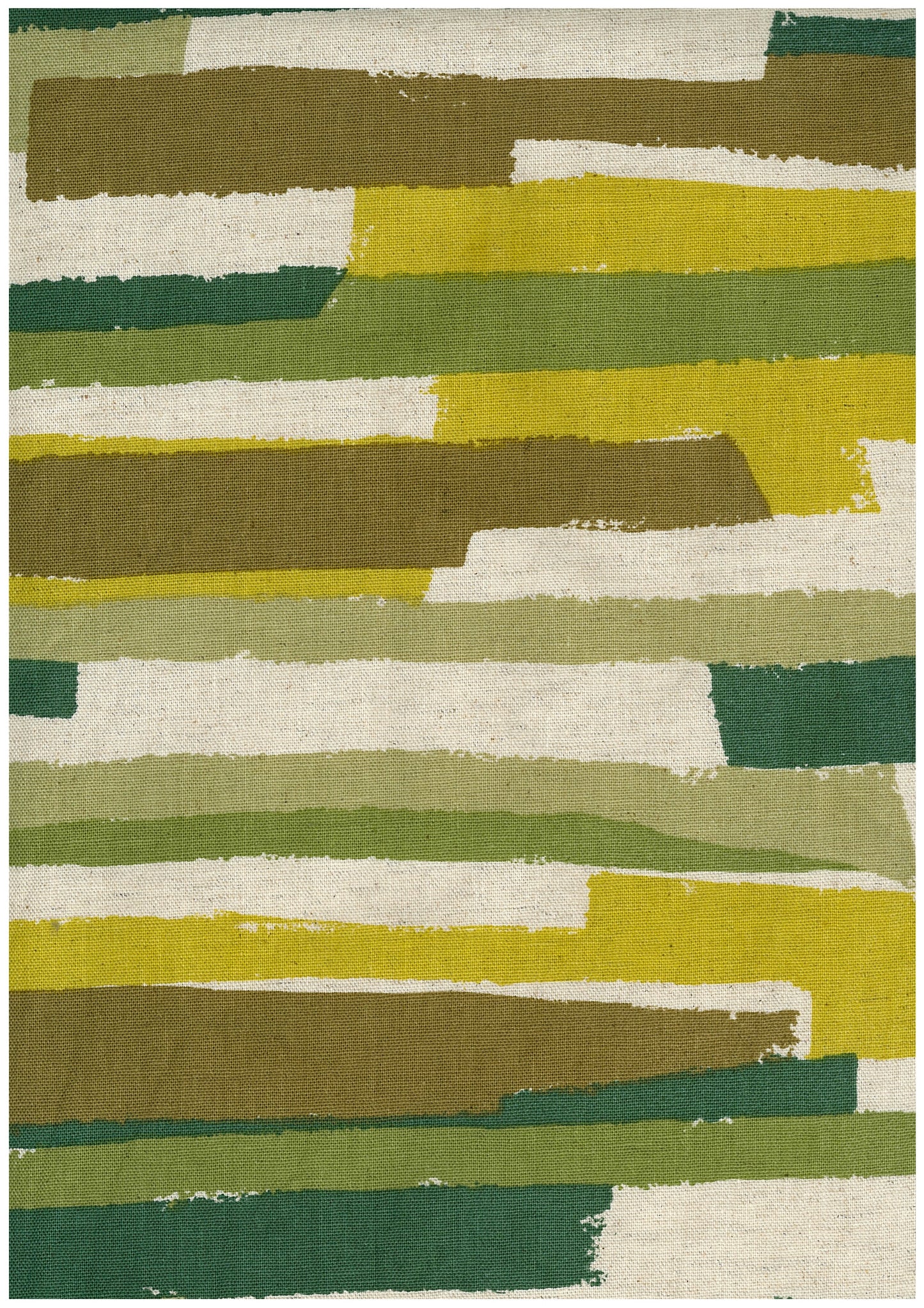 Art Genome Stripes Cotton Linen Blend Canvas YGA-89010-1