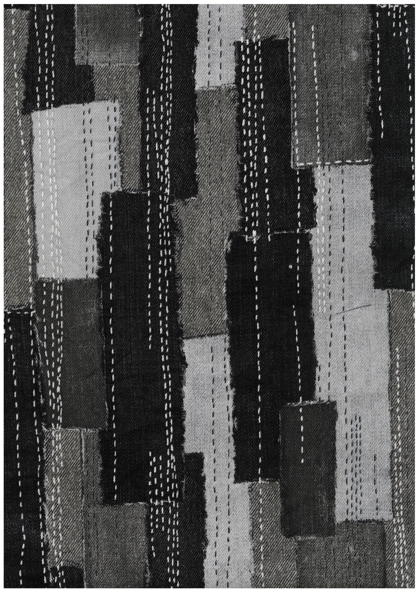 Denim Sashiko Look Cotton Twill YGA-89020-2