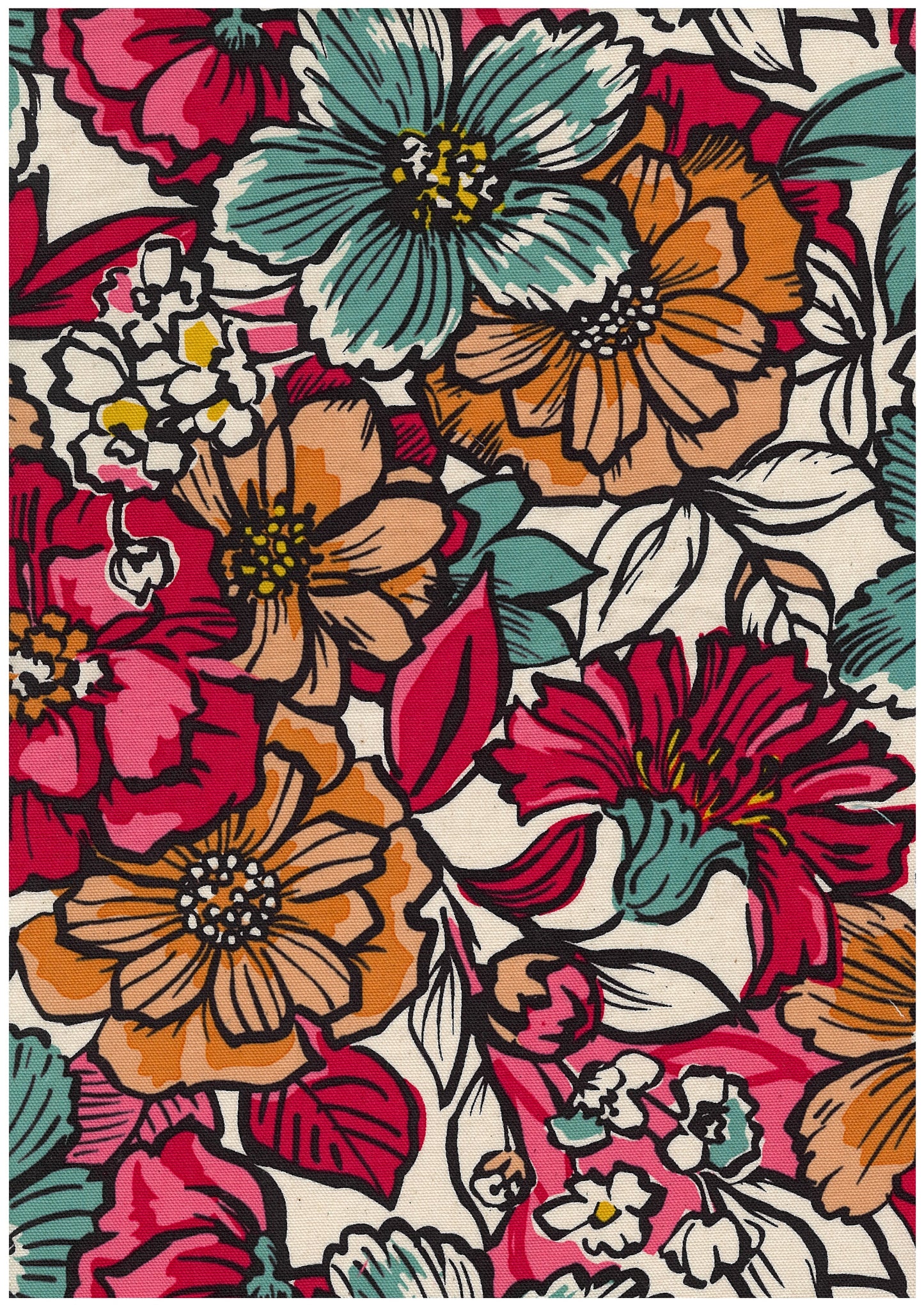 Jambo Floral Prints Cotton Oxford YGA-89030-2