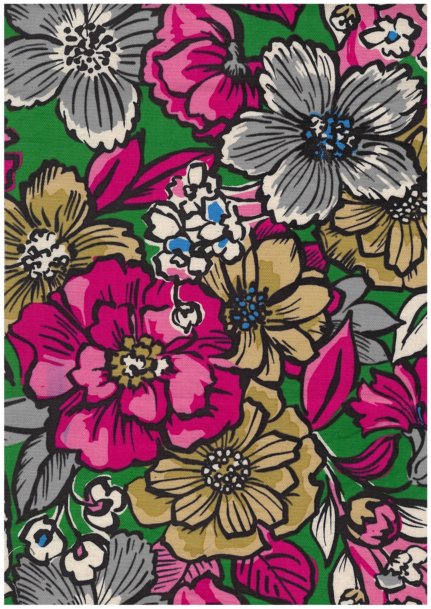 Jambo Floral Prints Cotton Oxford YGA-89030-2