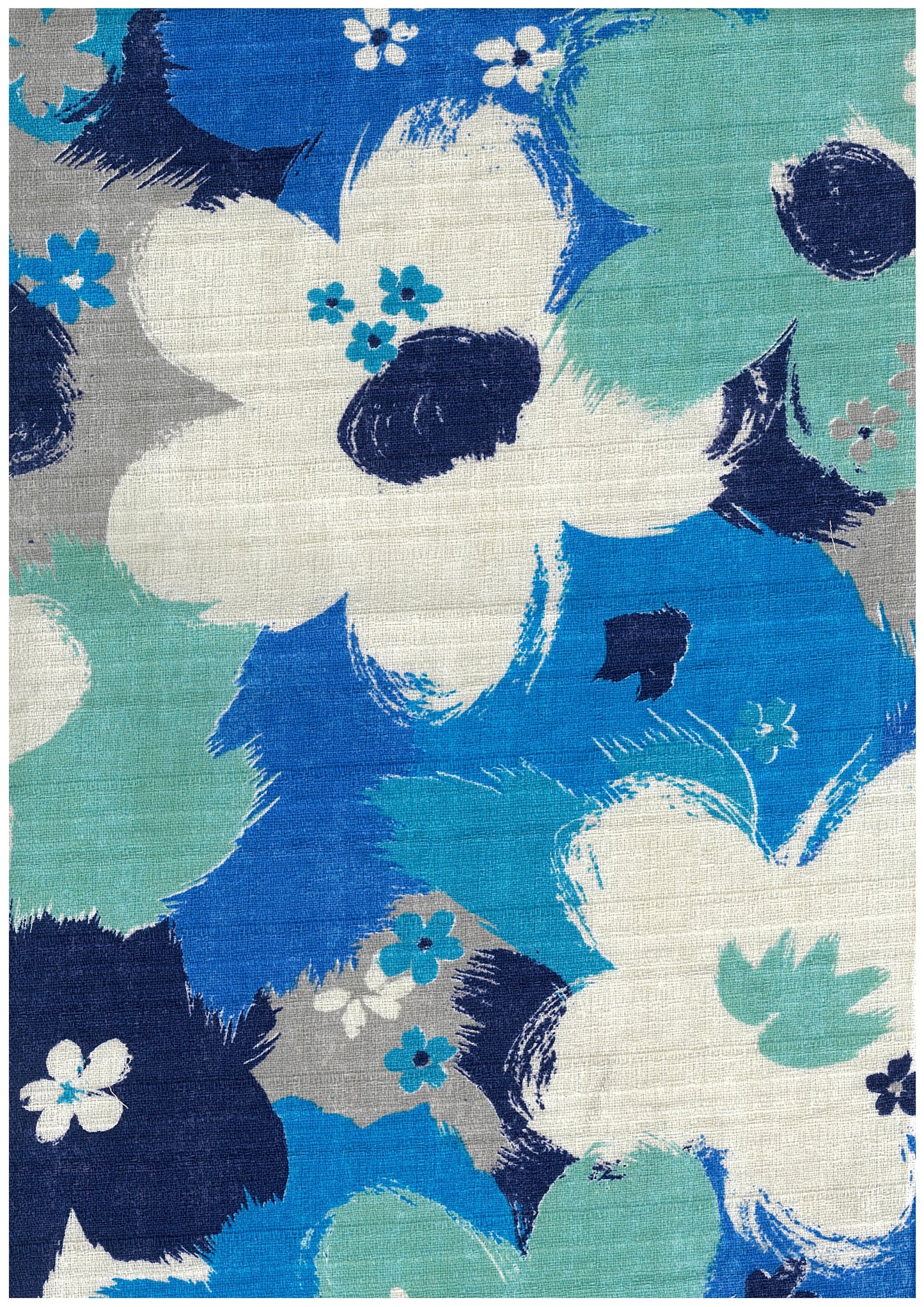 Sopo Retro Vintage Floral Cotton Dobby Cloth YGA-89060-2