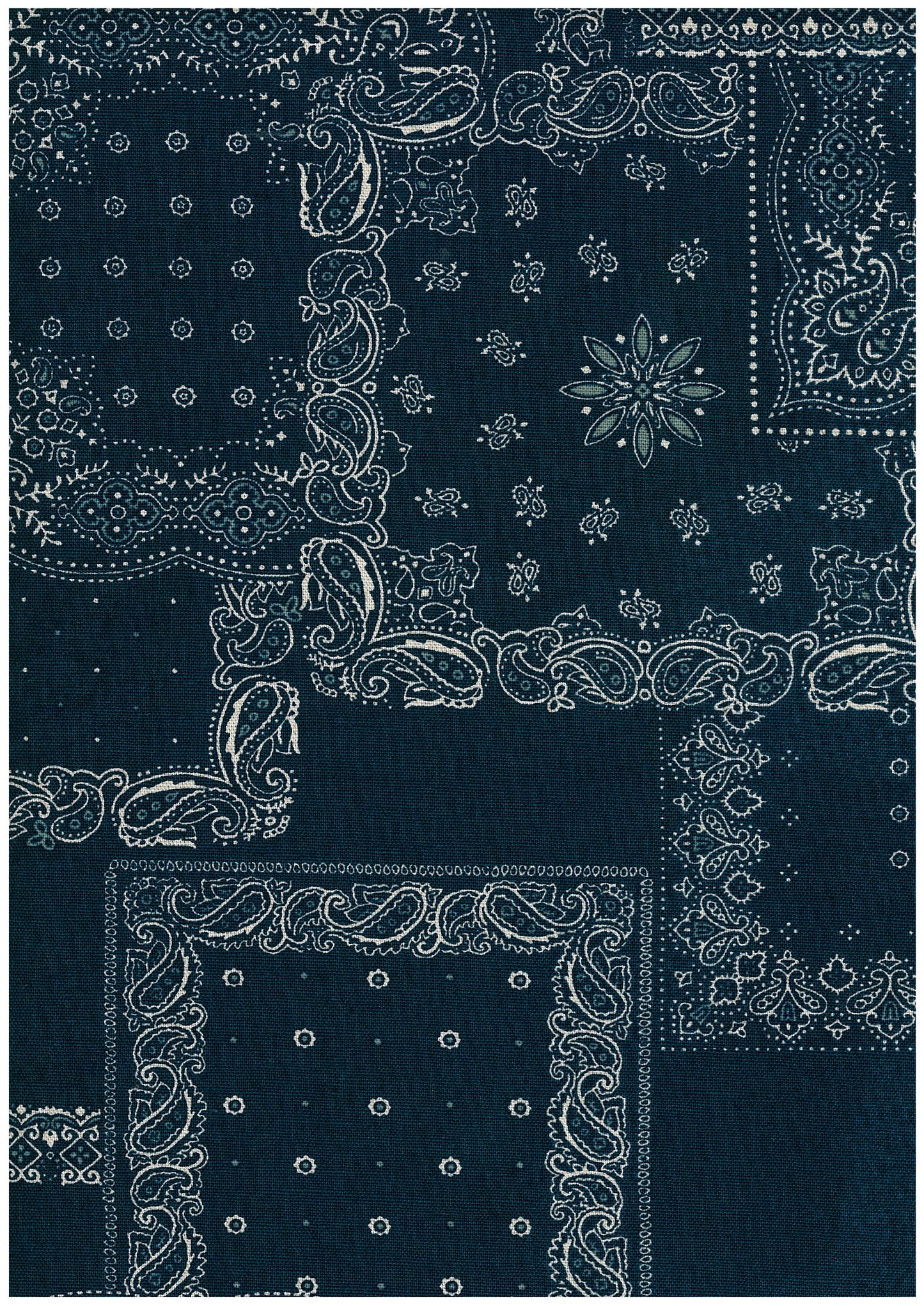 Bandana Cotton Linen Blended Canvas YGA-91040-1