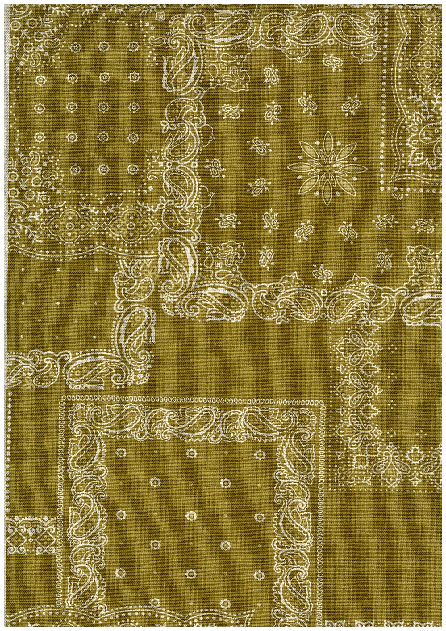 Bandana Cotton Linen Blended Canvas YGA-91040-1