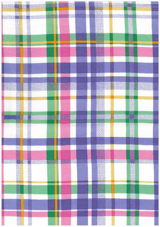 Madras Check Cotton Oxford YGA-99020-1