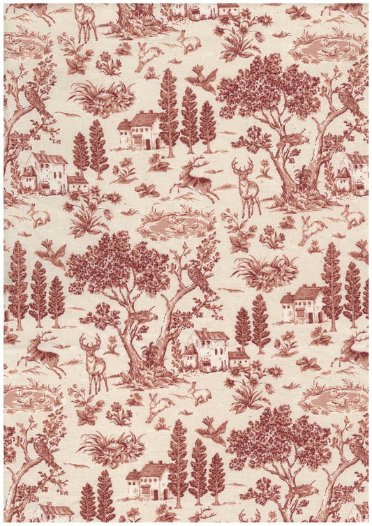 Les Scènes Forest Cotton Sheeting YGA-99050-2