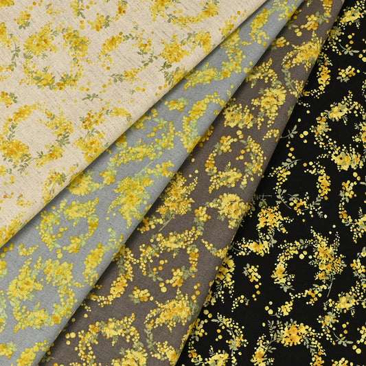 One Flower Mimosa Sheeting YKA-29080-1