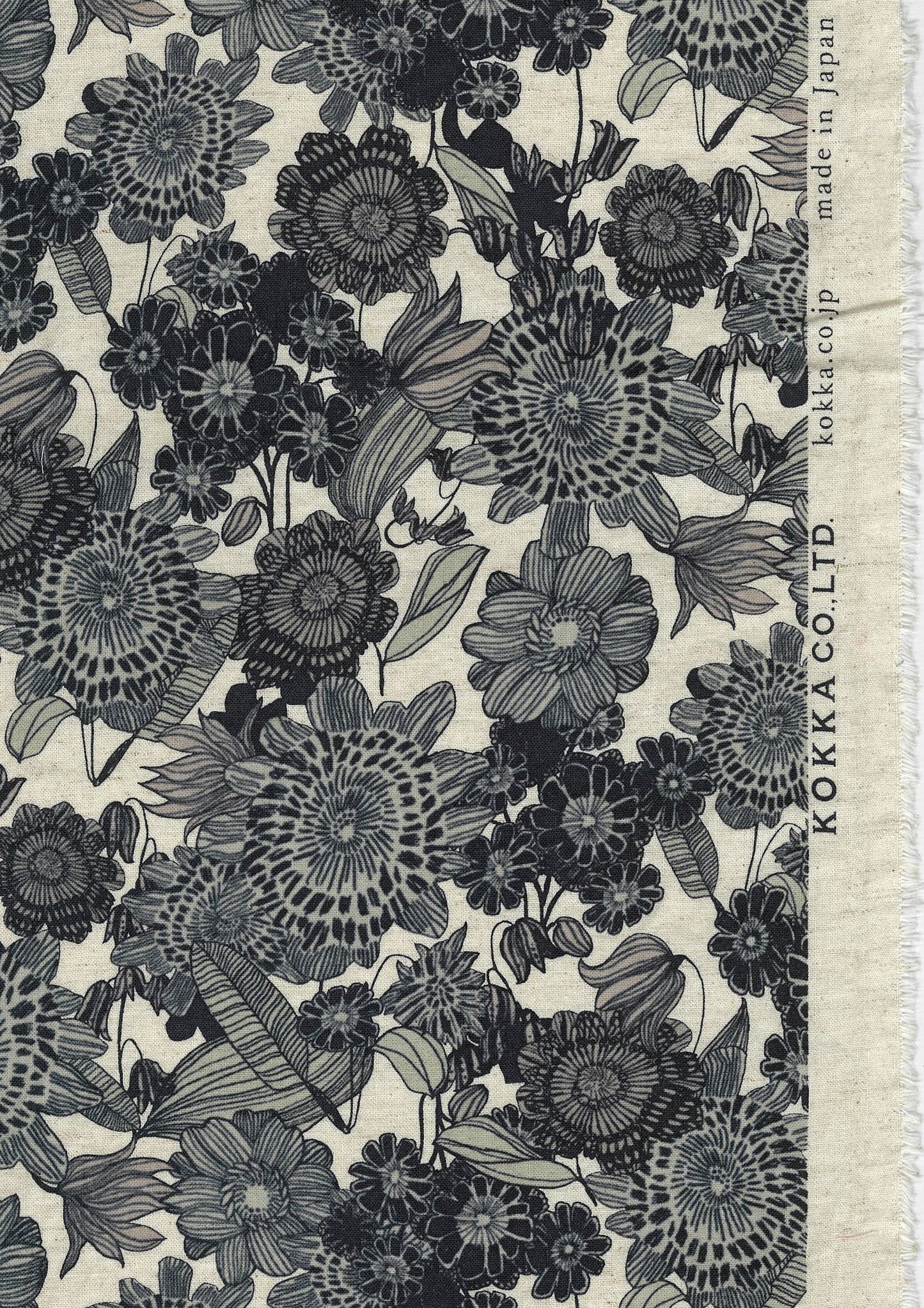 Linnea Flowers Sheeting YKA-31010-1