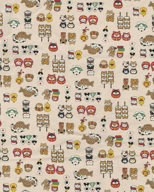 Chibi-pri Japan Cotton Oxford YKA-36030-1