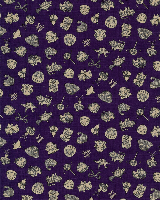 Chibi-pri Japan Cotton Dobby Cloth YKA-36040-1