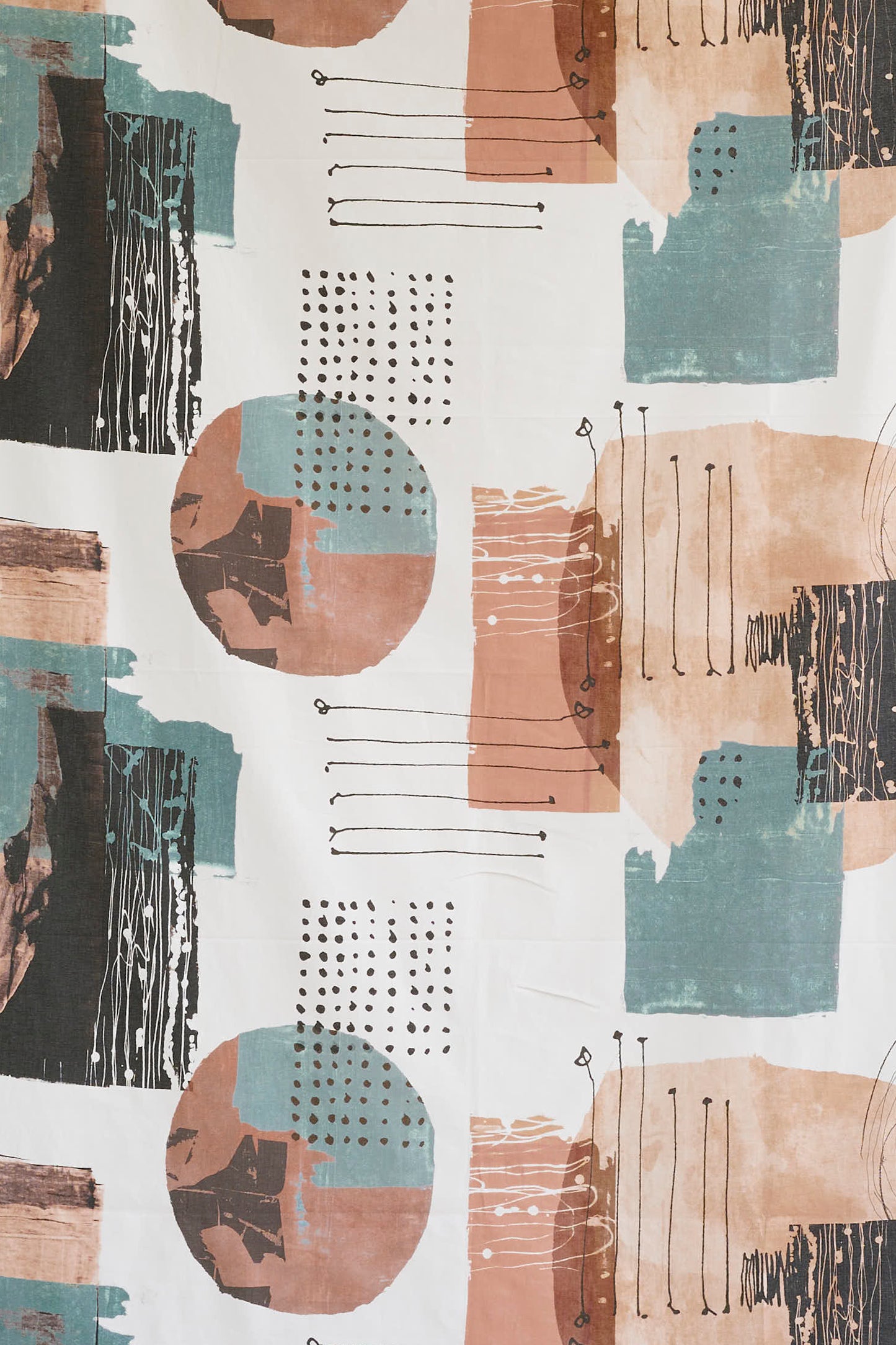 Color Strokes Cotton Sheeting YKA-39070-2