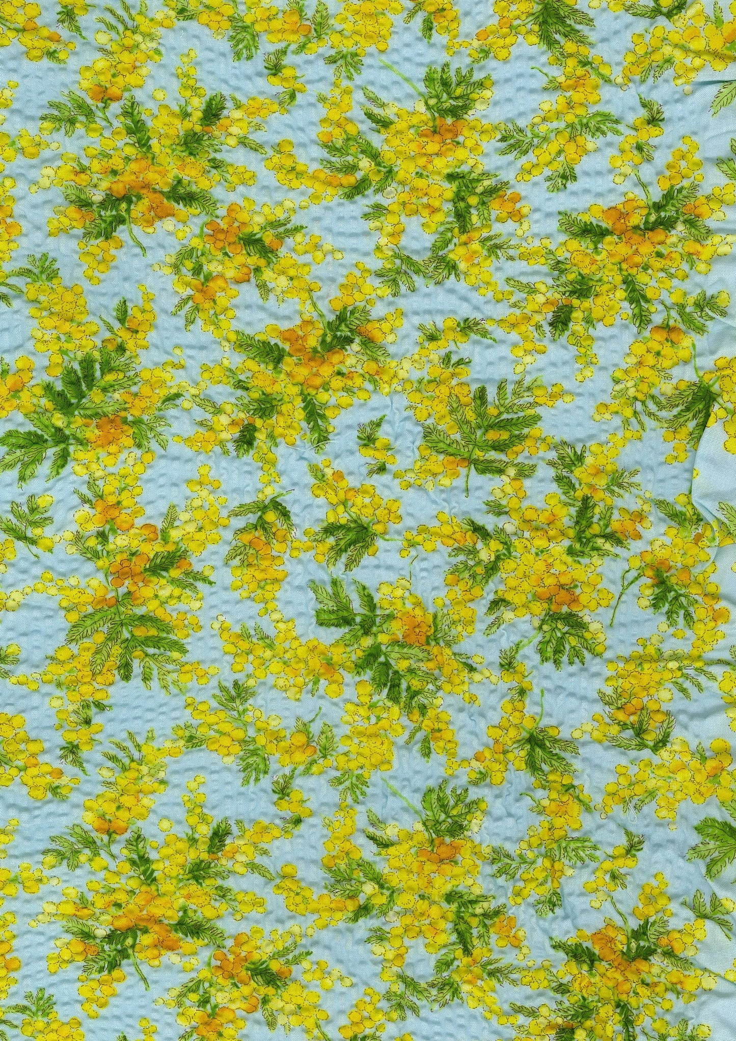 Mimosa Prints Ripple Seersucker YKA-39080-1