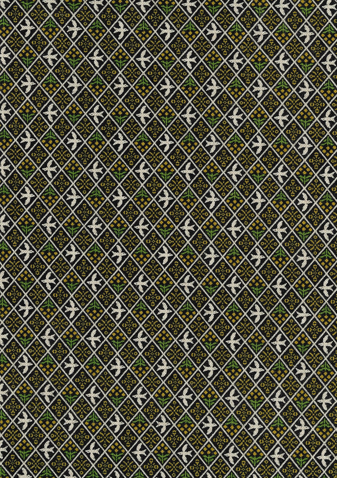 Sashiko Moyo Cotton Linen Blended Canvas YKA-41070-1