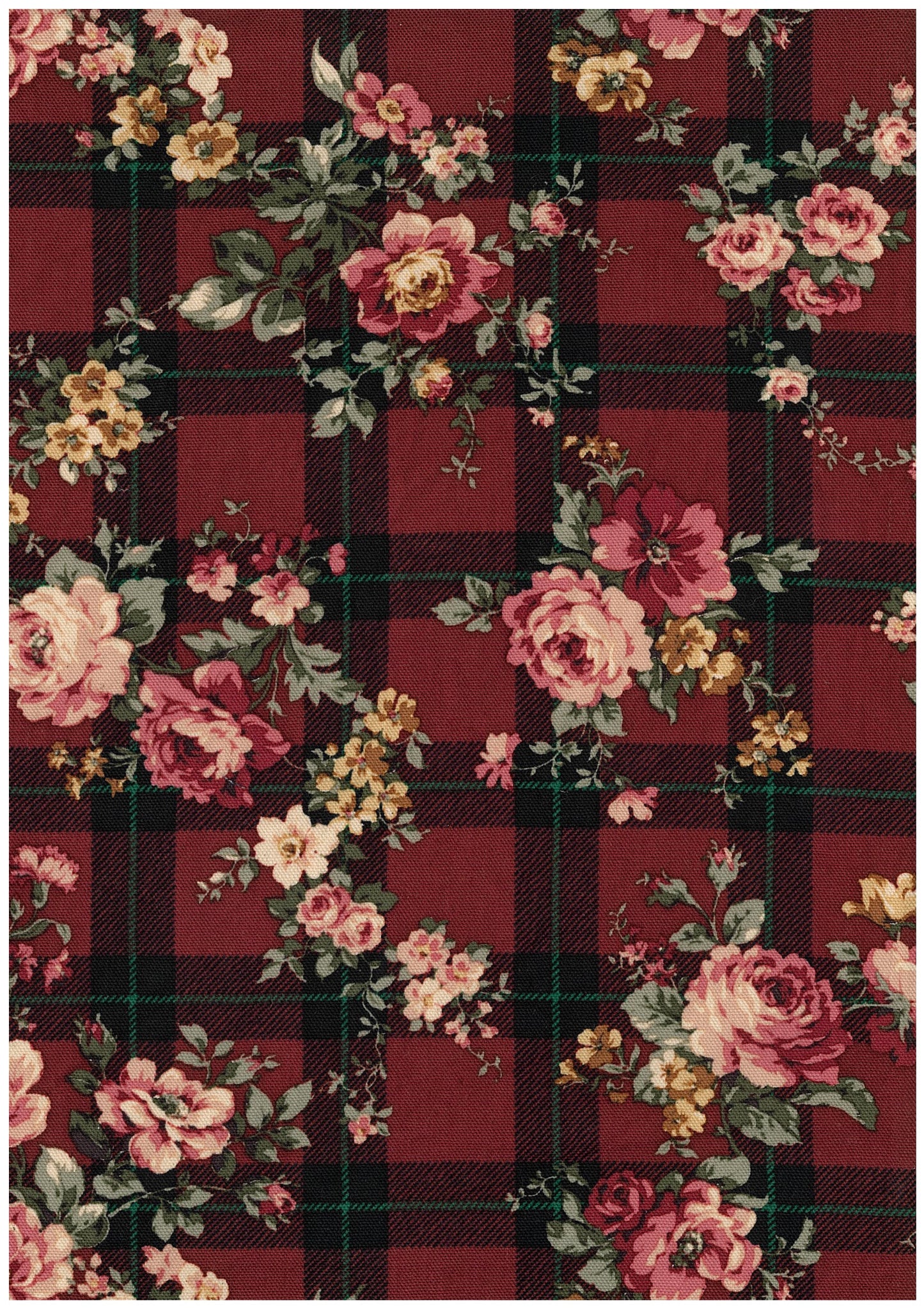 Classical Rose Check Oxford YKA-46010-2