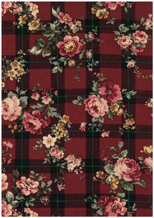 Classical Rose Check Oxford YKA-46010-2
