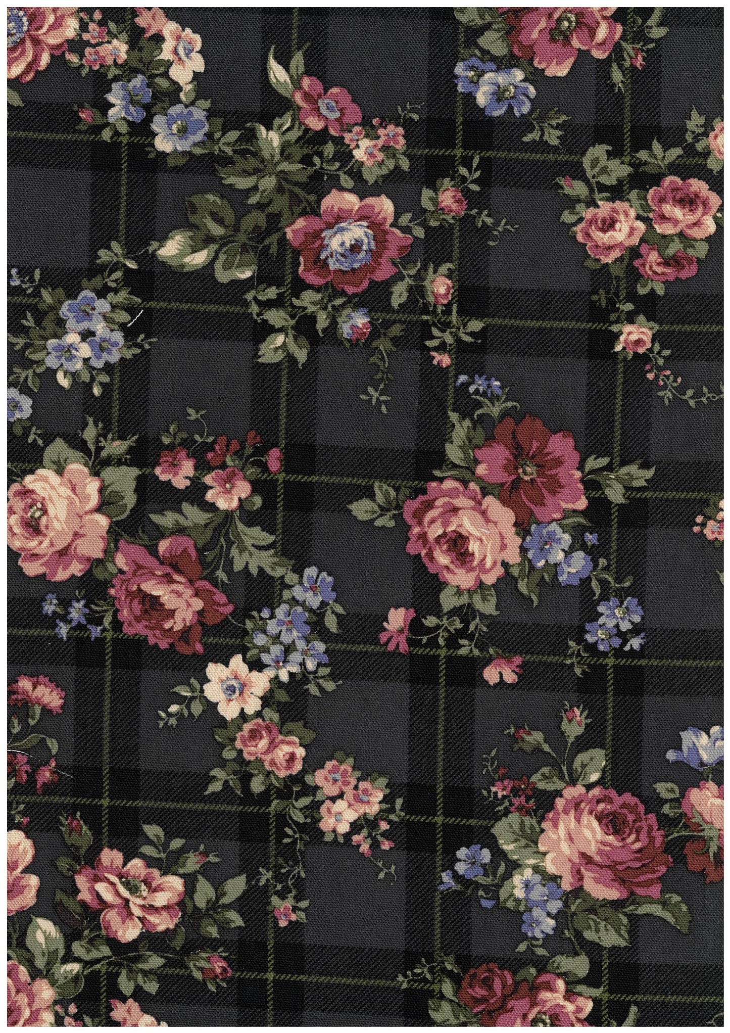 Classical Rose Check Oxford YKA-46010-2