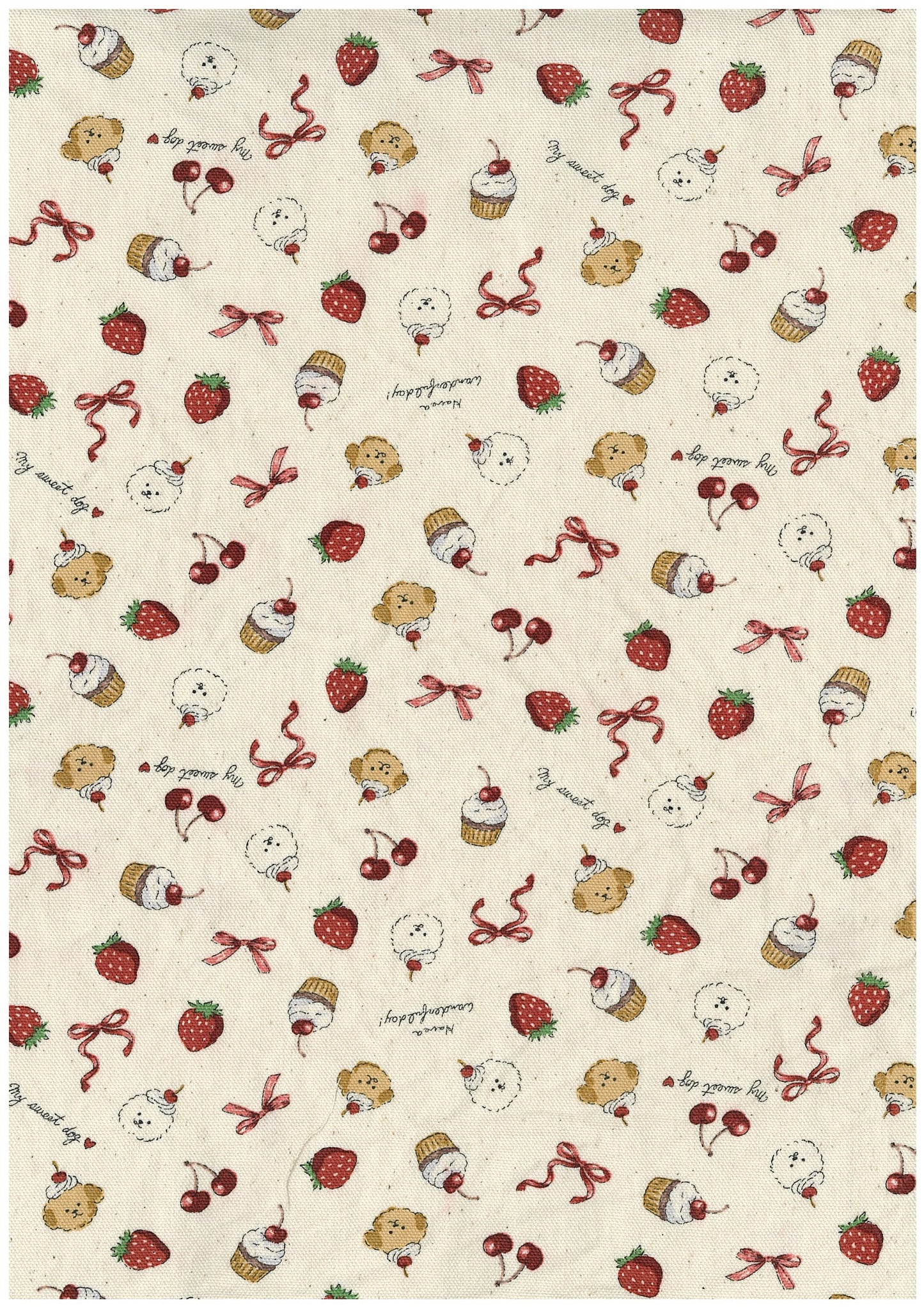 Sweeties Cherry Cupcakes YKA-46020-2 Oxford