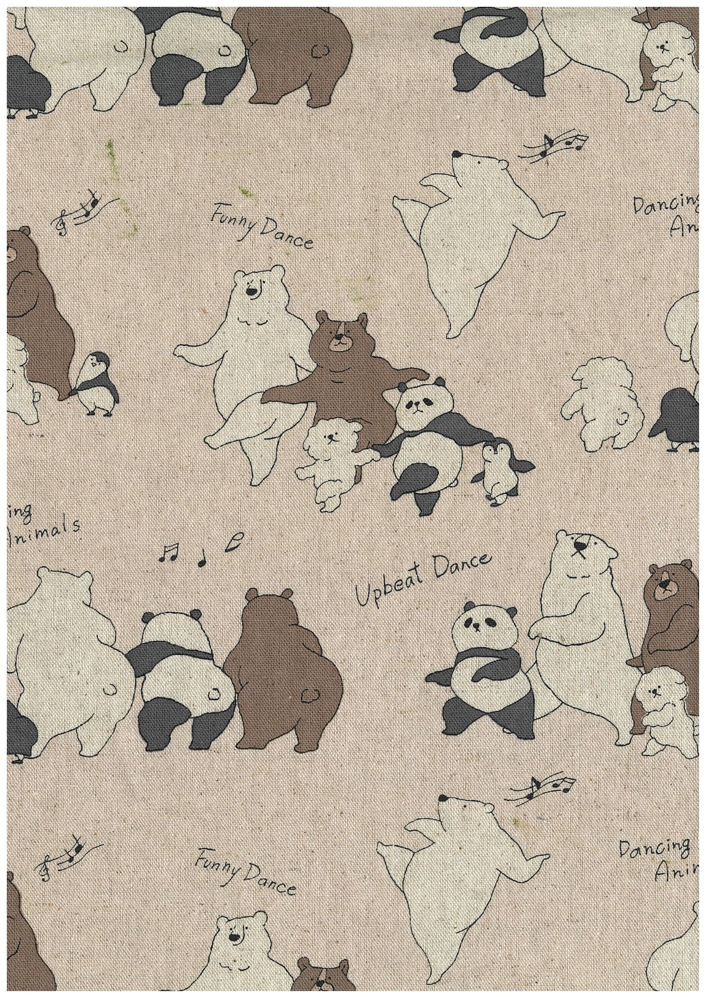 Funny Animal Bears & Friends Oxford YKA-46030-1