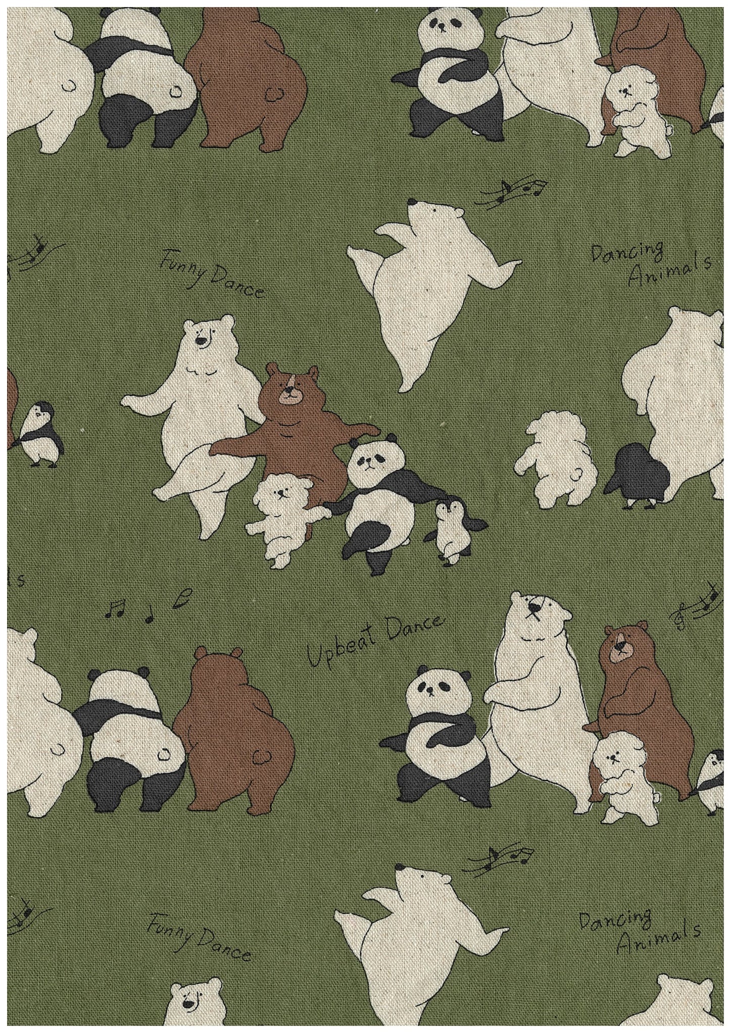 Funny Animal Bears & Friends Oxford YKA-46030-1