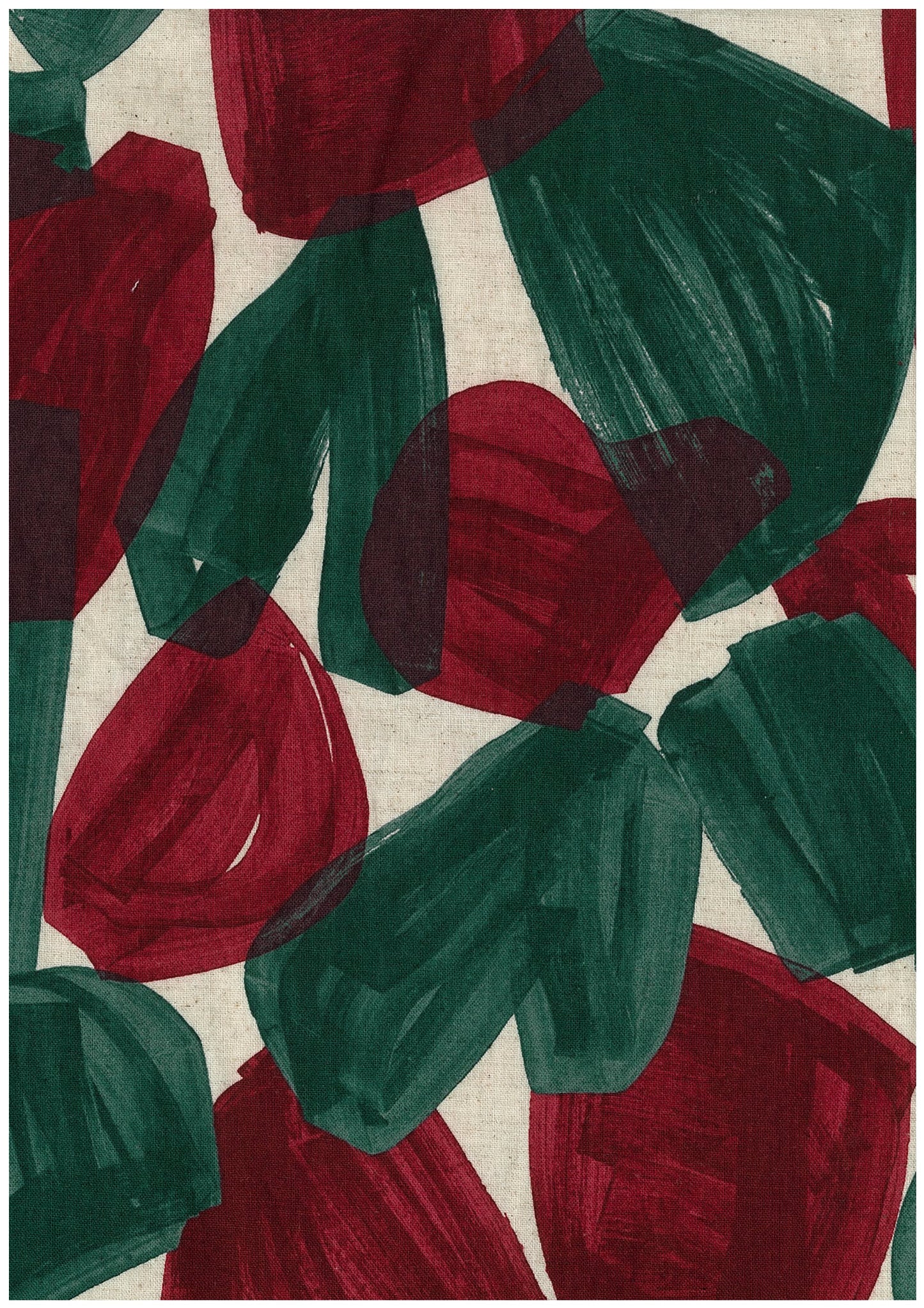Odekake Abstract Flowers Sheeting YKA-46050-2