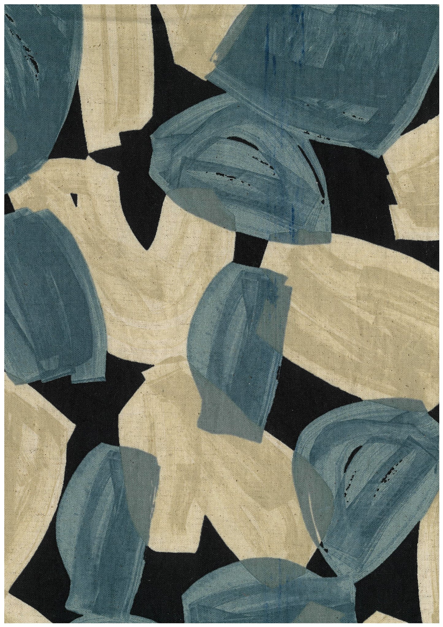 Odekake Abstract Flowers Sheeting YKA-46050-2