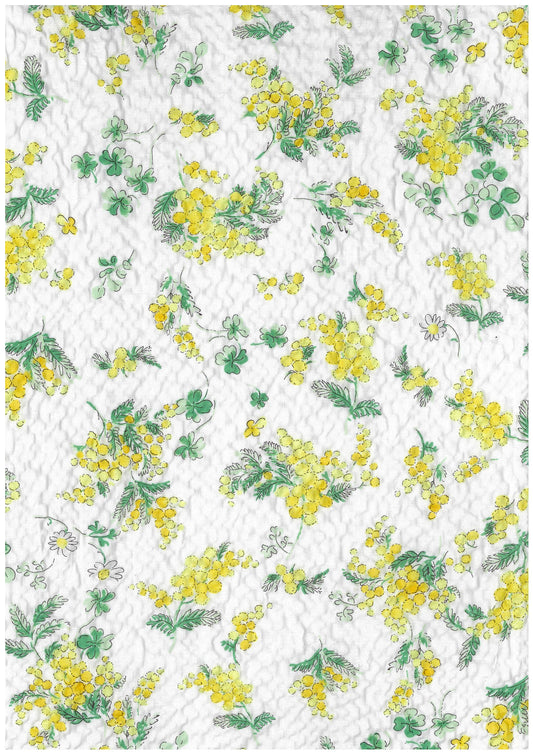 Mimosa Ripple Seer Sucker Cotton YKA-49060-1