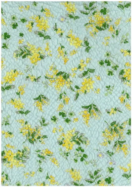 Mimosa Ripple Seer Sucker Cotton YKA-49060-1